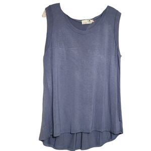 Everleigh | Women's Sleeveless Knitted Top With Hi-Lo Hem (Size Medium)